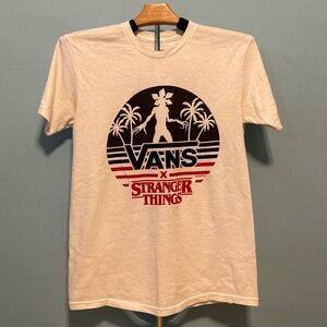 Stranger Things x Vans Graphic Tee ~ Size Small